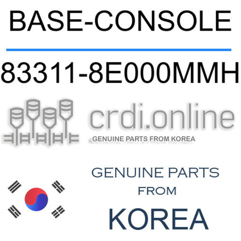 BASE-CONSOLE [ORIGINAL] 83311-8E000MMH 833118E000MMH 83311 8E000MMH