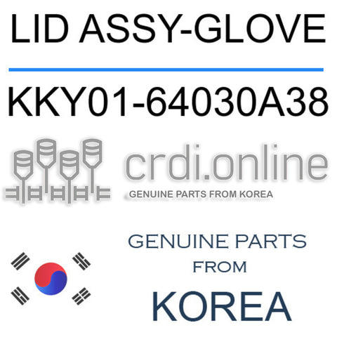 LID ASSY-GLOVE KKY01-64030A38 KKY0164030A38 KKY01 64030A38