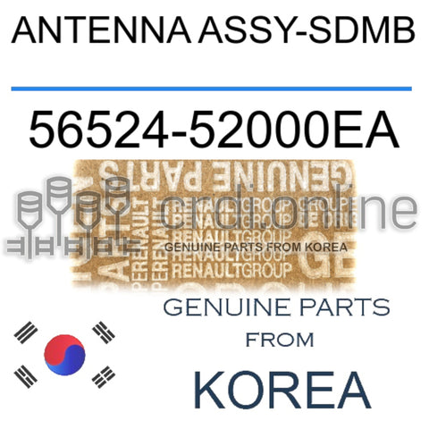 ANTENNA ASSY-SDMB [ORIGINAL] 56524-52000EA 5652452000EA 56524 52000EA