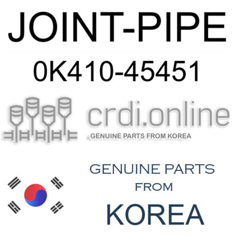 JOINT-PIPE 0K410-45451 0K41045451 0K410 45451
