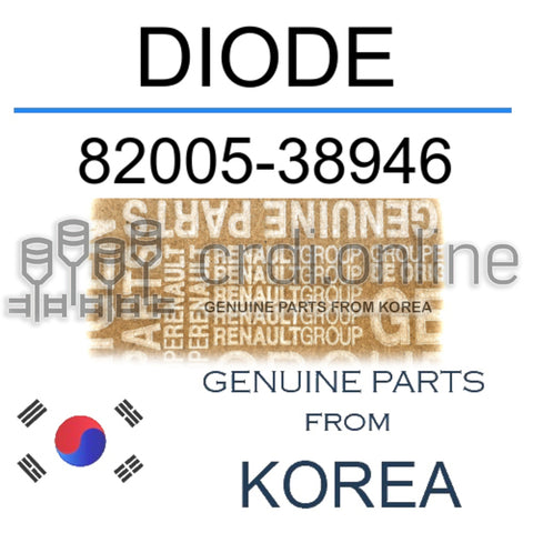 DIODE [ORIGINAL] 82005-38946 8200538946 82005 38946