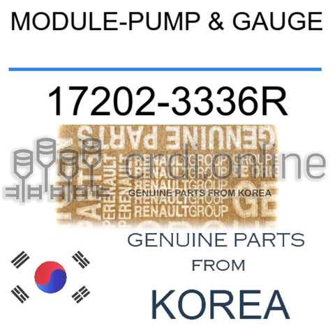 MODULE-PUMP & GAUGE [ORIGINAL] 17202-3336R 172023336R 17202 3336R
