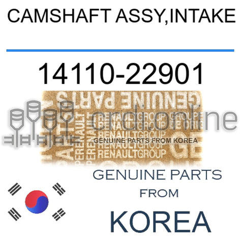 CAMSHAFT ASSY,INTAKE [ORIGINAL] 14110-22901 1411022901 14110 22901