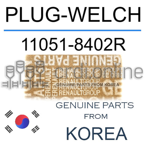 PLUG-WELCH [ORIGINAL] 11051-8402R 110518402R 11051 8402R