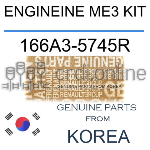 ENGINEINE ME3 KIT [ORIGINAL] 166A3-5745R 166A35745R 166A3 5745R