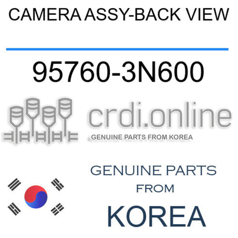 CAMERA ASSY-BACK VIEW [ORIGINAL] 95760-3N600 957603N600 95760 3N600