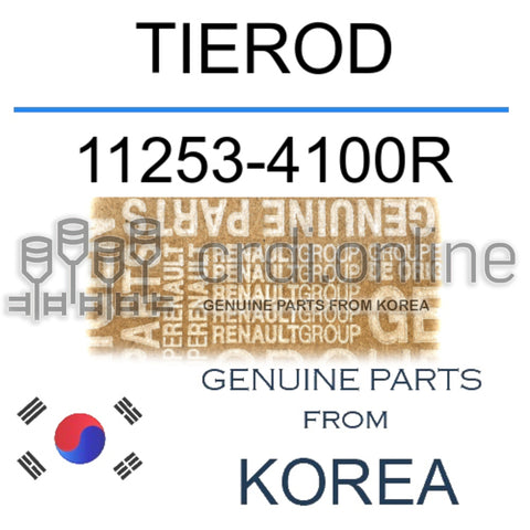 TIEROD [ORIGINAL] 11253-4100R 112534100R 11253 4100R