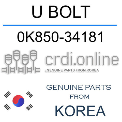 U BOLT [ORIGINAL] 0K850-34181 0K85034181 0K850 34181