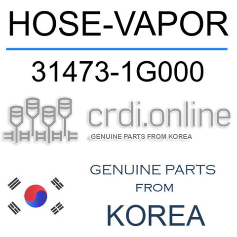 HOSE-VAPOR 31473-1G000 314731G000 31473 1G000