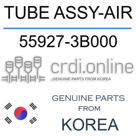 TUBE ASSY-AIR [ORIGINAL] 55927-3B000 559273B000 55927 3B000