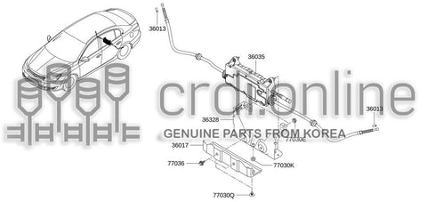 BRACKET ASSY-PARKING BRAKE 36329-0004R 363290004R 36329 0004R
