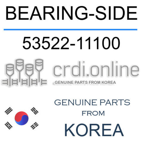 BEARING-SIDE 53522-11100 5352211100 53522 11100