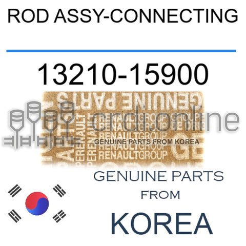 ROD ASSY-CONNECTING [ORIGINAL] 13210-15900 1321015900 13210 15900