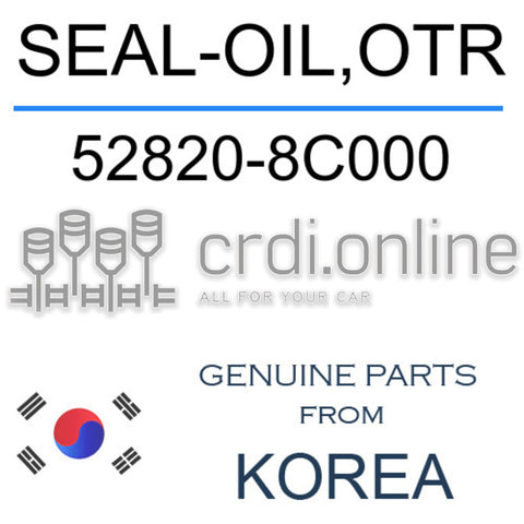 SEAL-OIL,OTR [ORIGINAL] 52820-8C000 528208C000 52820 8C000