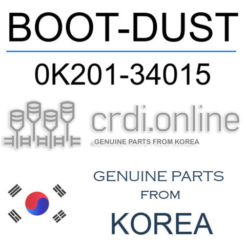 BOOT-DUST 0K201-34015 0K20134015 0K201 34015