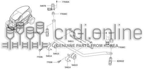 STABILIZER-FRONT 82002-77960 8200277960 82002 77960