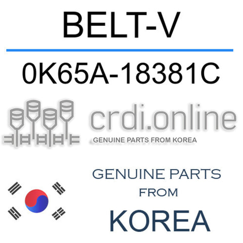 BELT-V 0K65A-18381C 0K65A18381C 0K65A 18381C