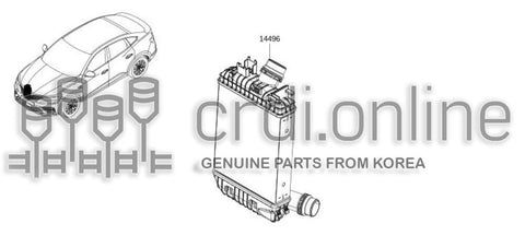 COOLER-AIR SUPER CHARGER 14496-6225R 144966225R 14496 6225R