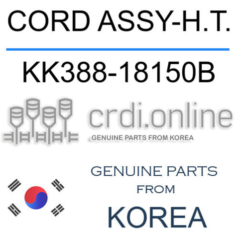 CORD ASSY-H.T. [ORIGINAL] KK388-18150B KK38818150B KK388 18150B