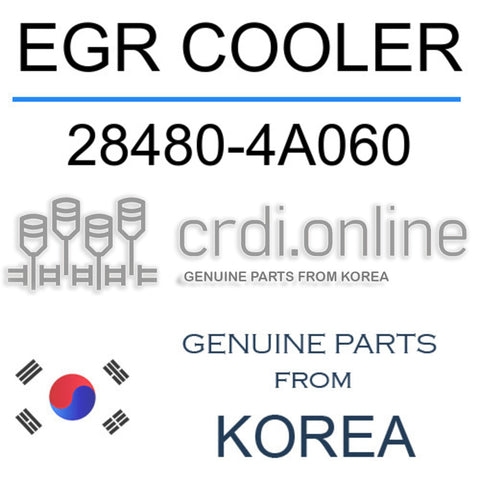 EGR COOLER [ORIGINAL] 28480-4A060 284804A060 28480 4A060