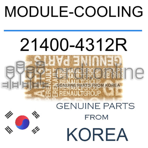 MODULE-COOLING [ORIGINAL] 21400-4312R 214004312R 21400 4312R