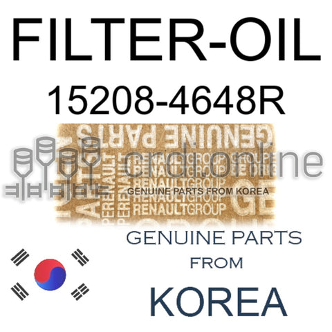 FILTER-OIL [ORIGINAL] 15208-4648R 152084648R 15208 4648R