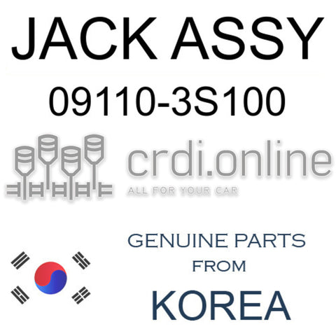 JACK ASSY [ORIGINAL] 09110-3S100 091103S100 09110 3S100