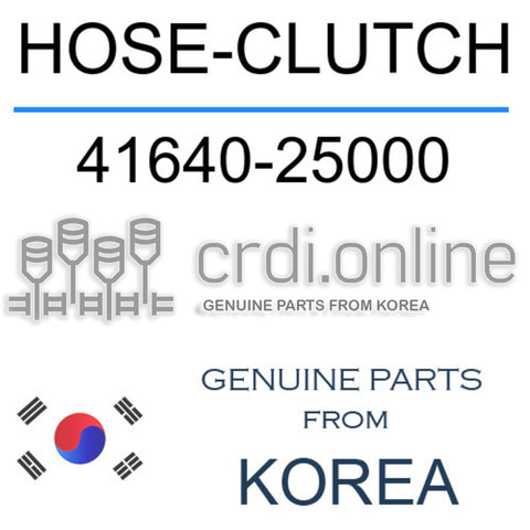 HOSE-CLUTCH [ORIGINAL] 41640-25000 4164025000 41640 25000