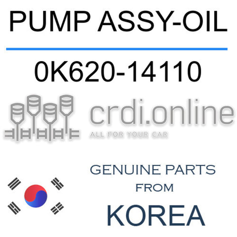 PUMP ASSY-OIL 0K620-14110 0K62014110 0K620 14110