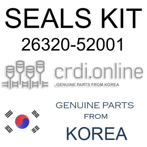 SEALS KIT [ORIGINAL] 26320-52001 2632052001 26320 52001