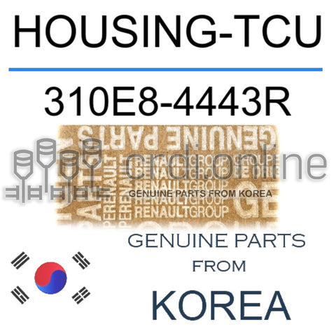 HOUSING-TCU [ORIGINAL] 310E8-4443R 310E84443R 310E8 4443R