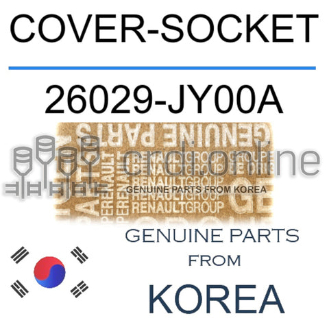 COVER-SOCKET [ORIGINAL] 26029-JY00A 26029JY00A 26029 JY00A