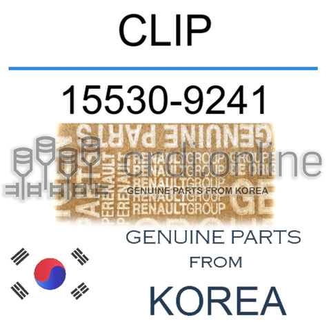 CLIP [ORIGINAL] 15530-9241 155309241 15530 9241
