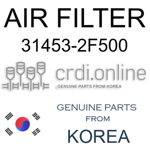 AIR FILTER 31453-2F500 314532F500 31453 2F500