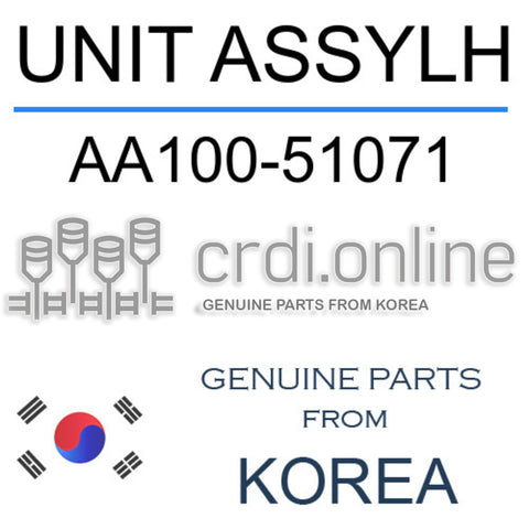 UNIT ASSYLH [ORIGINAL] AA100-51071 AA10051071 AA100 51071