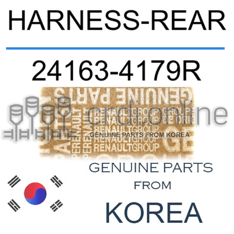 HARNESS-REAR [ORIGINAL] 24163-4179R 241634179R 24163 4179R