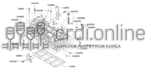 GASKET-CYLINDER HEAD 11044-9199R 110449199R 11044 9199R