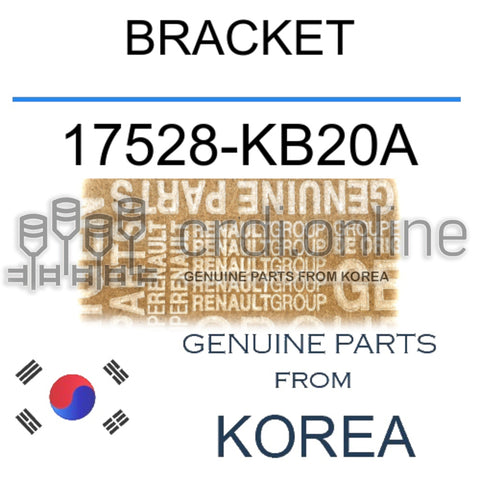 BRACKET [ORIGINAL] 17528-KB20A 17528KB20A 17528 KB20A