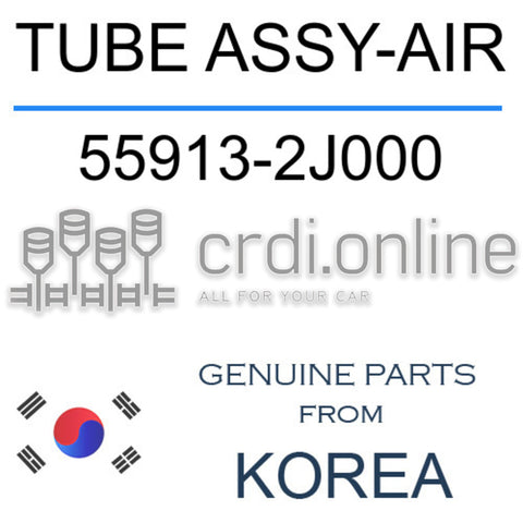 TUBE ASSY-AIR [ORIGINAL] 55913-2J000 559132J000 55913 2J000