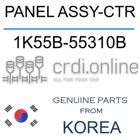 PANEL ASSY-CTR [ORIGINAL] 1K55B-55310B 1K55B55310B 1K55B 55310B