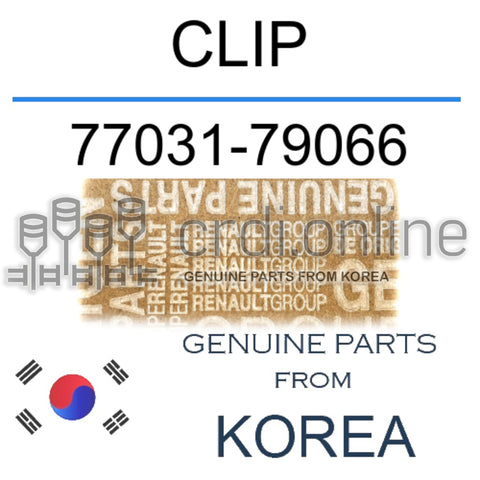 CLIP [ORIGINAL] 77031-79066 7703179066 77031 79066