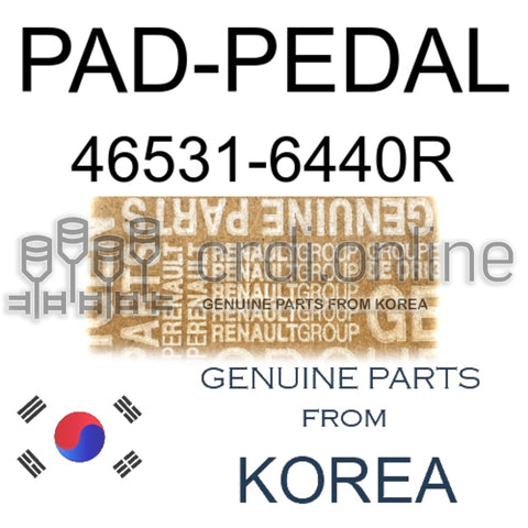 PAD-PEDAL [ORIGINAL] 46531-6440R 465316440R 46531 6440R