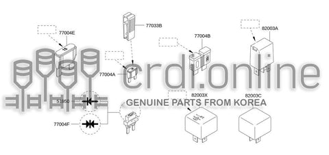 FUSE-AUTO [ORIGINAL] 77004-10553 7700410553 77004 10553