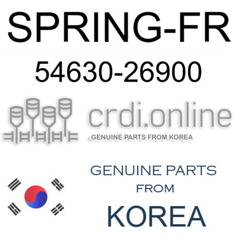 [ORIGINAL] SPRING-FR 54630-26900 5463026900 54630 26900