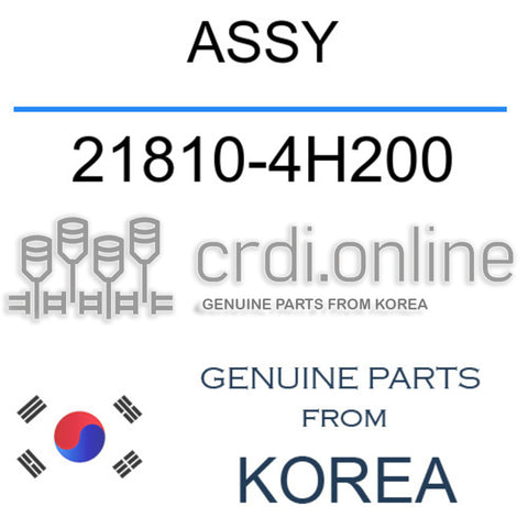 ASSY [ORIGINAL] 21810-4H200 218104H200 21810 4H200