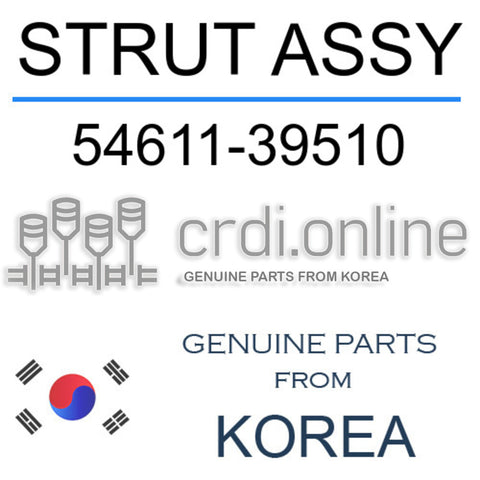 STRUT ASSY [ORIGINAL] 54611-39510 5461139510 54611 39510