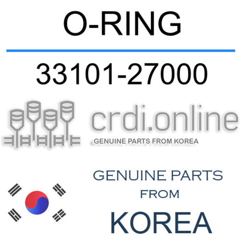 O-RING 33101-27000 3310127000 33101 27000