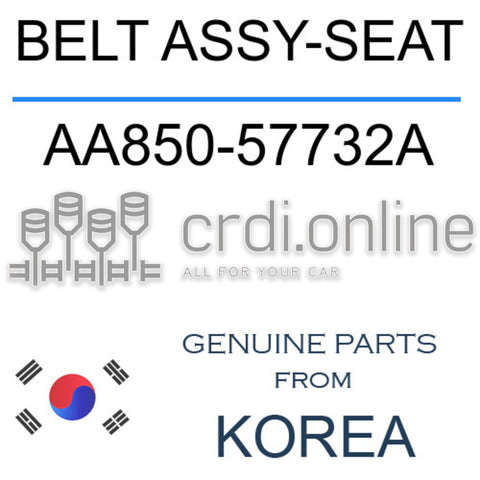 BELT ASSY-SEAT AA850-57732A AA85057732A AA850 57732A