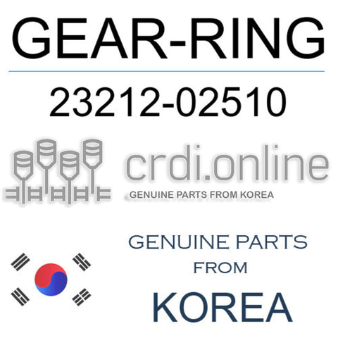 GEAR-RING [ORIGINAL] 23212-02510 2321202510 23212 02510