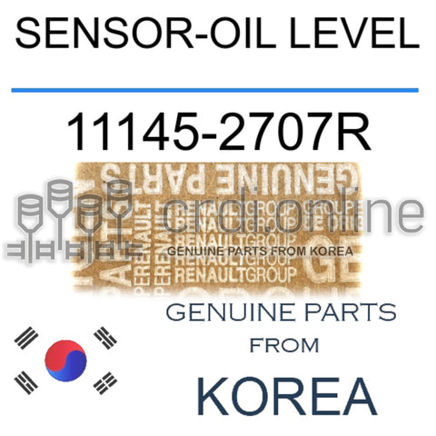 SENSOR-OIL LEVEL [ORIGINAL] 11145-2707R 111452707R 11145 2707R